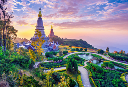 Scenic Thai Temples